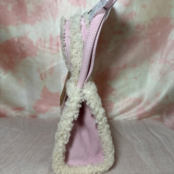 Rare! Ugg x Telfar Pink Suede Small Shopping bag - Picture 4 of 4
